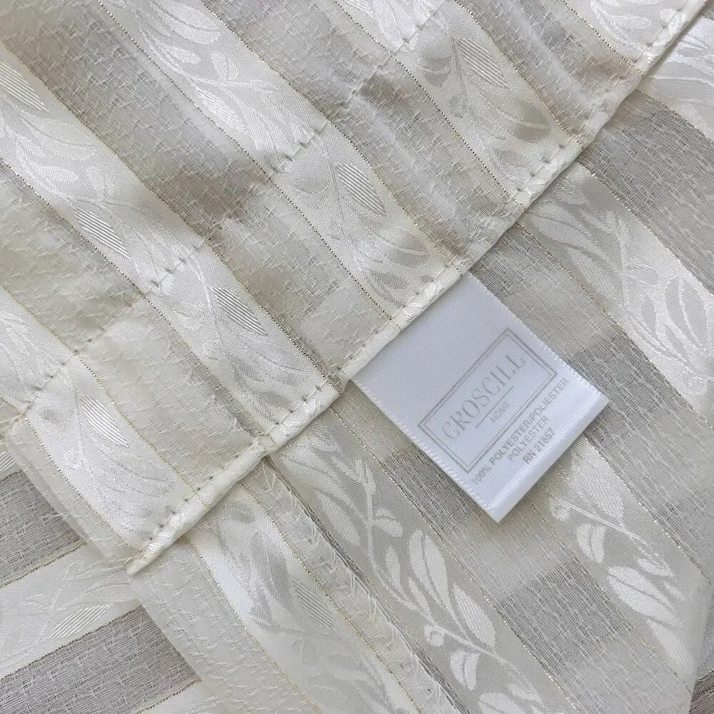 Croscill Home White Curtains 39